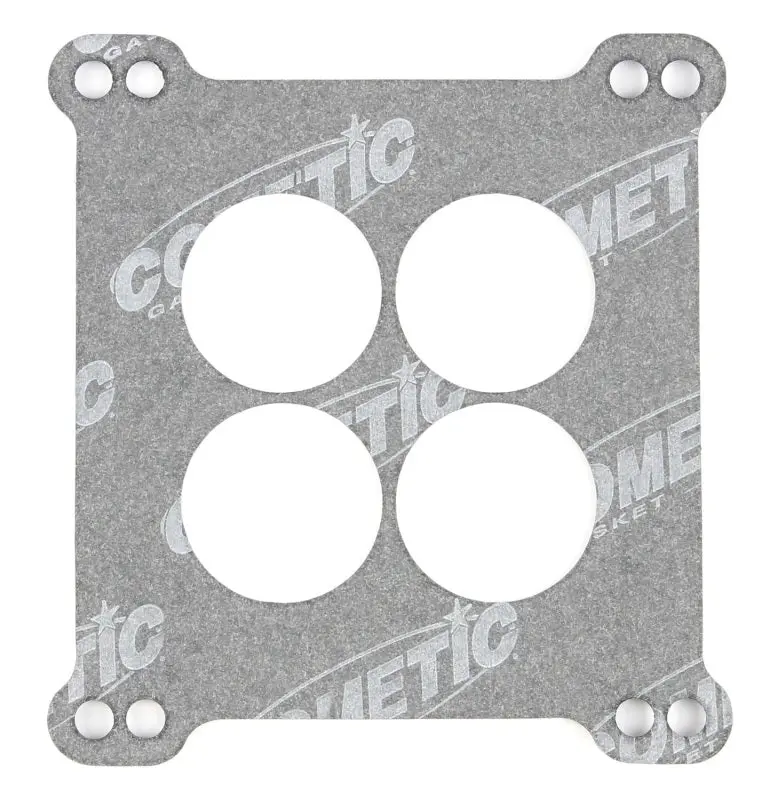 Cometic Holley 4 Bbl .060In Fiber Carburetor Mounting Gasket - 4 Hole - 1.750In Holes 2