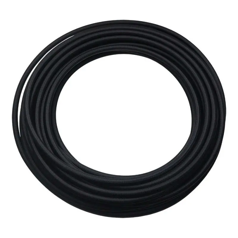 Deatschwerks 10An Black Nylon Braided Cpe Hose - 50Ft 1