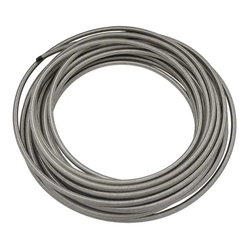 Deatschwerks 10An Stainless Steel Double Braided Cpe Hose - 50Ft 1