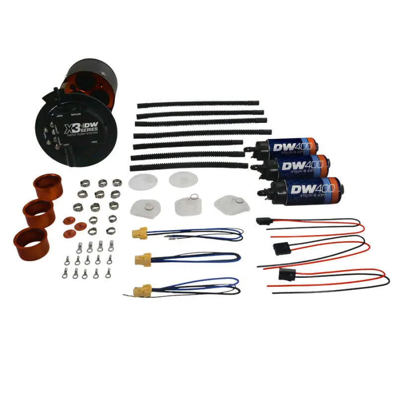 Deatschwerks 2015+ Ford F150 Coyote X3 Series Fuel Pump Module W/ Triple Dw400 Fuel Pumps 1