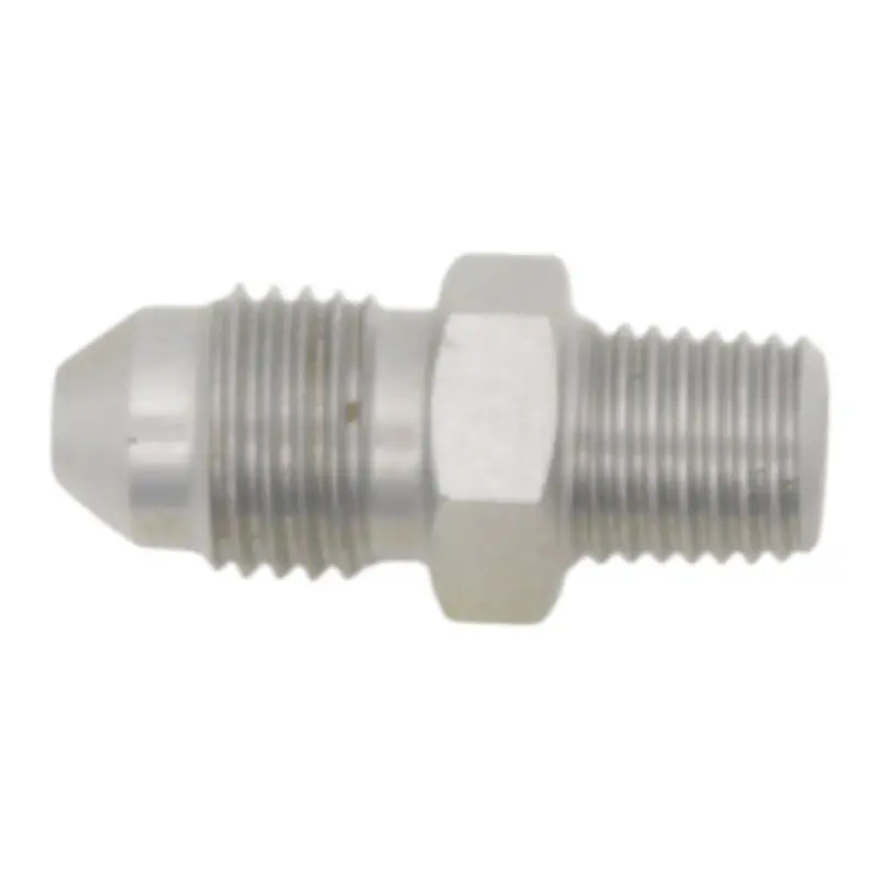 Deatschwerks 3An Male Flare To 1/16In Npt Male - Anodized Stainless Steel 1
