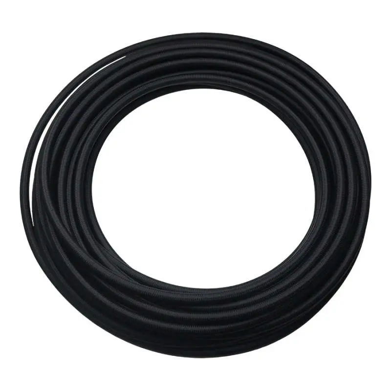 Deatschwerks 6An Black Nylon Braided Ptfe Hose - 50Ft 1