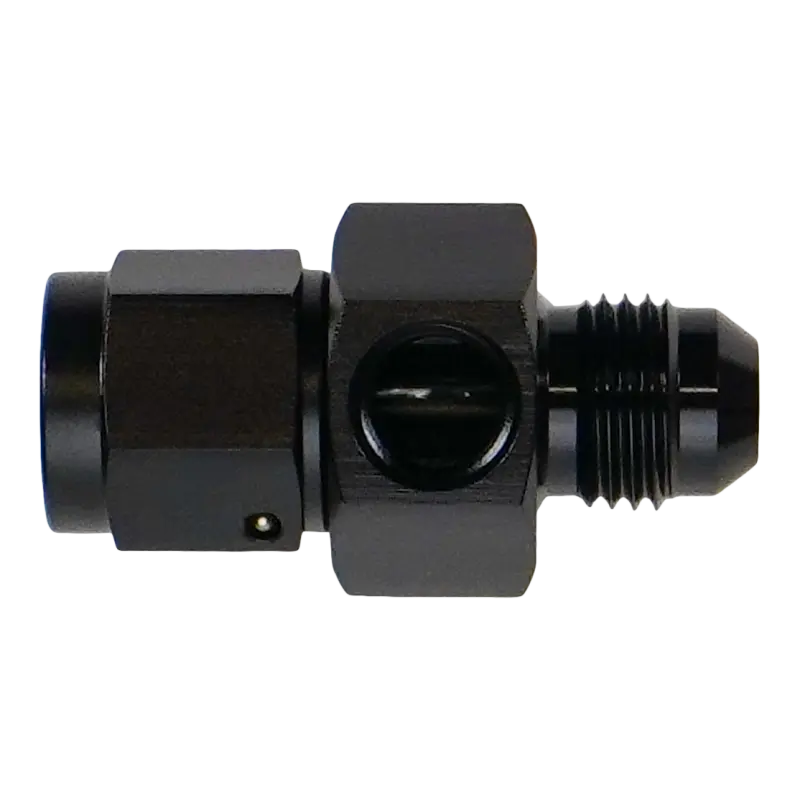 Deatschwerks 6An Male Flare To Female Flare Swivel With 1/8Th Npt 1