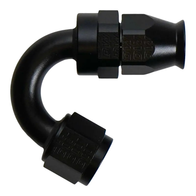 Deatschwerks 8An Female Flare Swivel (Incl Ferule/Olive) 150-Degree Hose End Ptfe 1