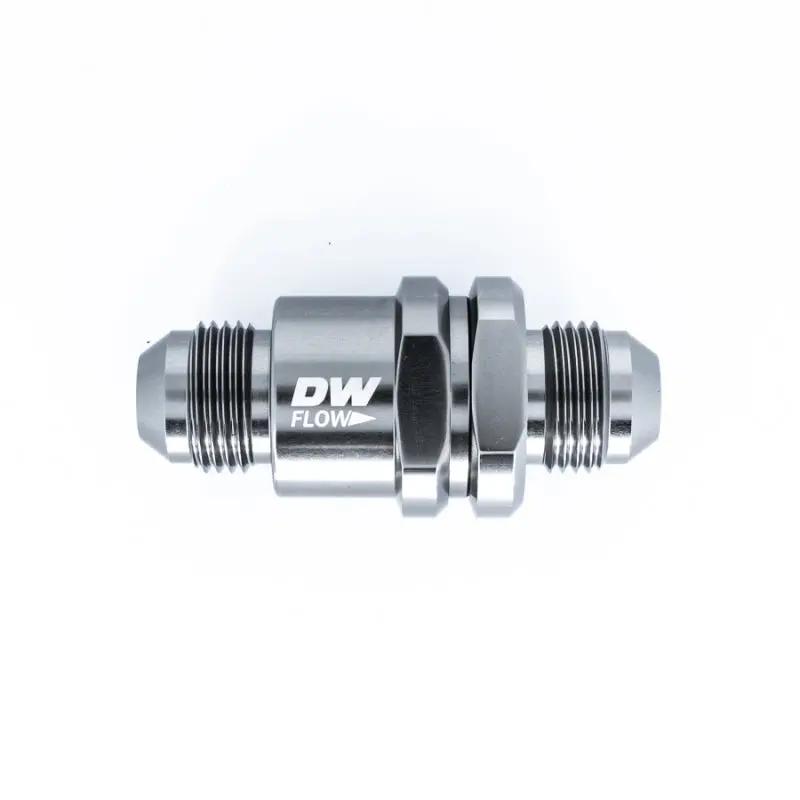 Deatschwerks 8An Male Flare + 8An Male Flare One Way Check Valve 2