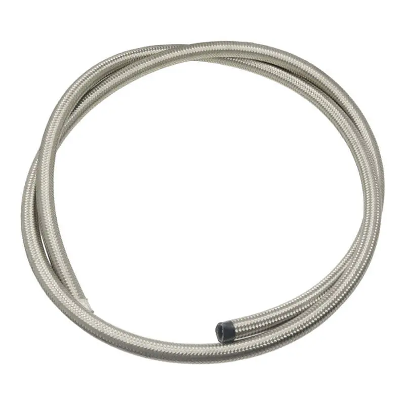 Deatschwerks 8An Stainless Steel Double Braided Cpe Hose - 6Ft 1