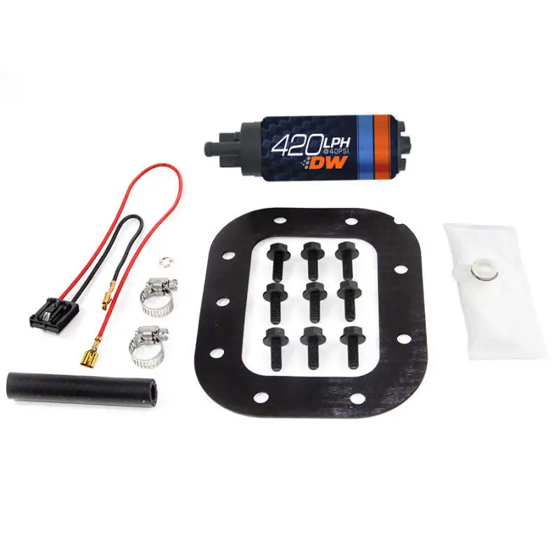 Deatschwerks Dw420 Series 420Lph In-Tank Fuel Pump W/ Install Kit For Corvette 84-85 5.7L 1
