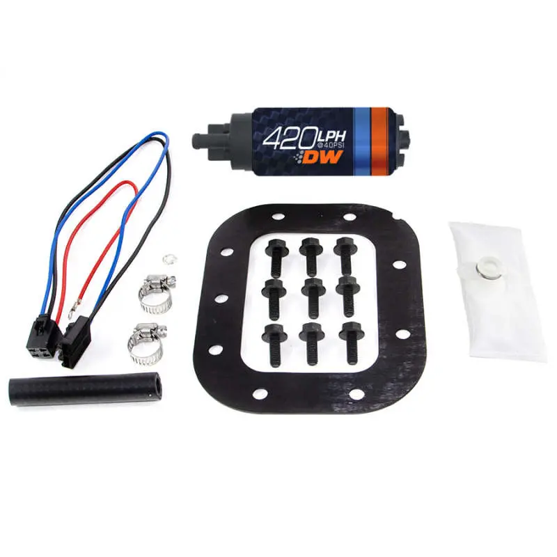 Deatschwerks Dw420 Series 420Lph In-Tank Fuel Pump W/ Install Kit For Corvette 86-89 5.7L 1