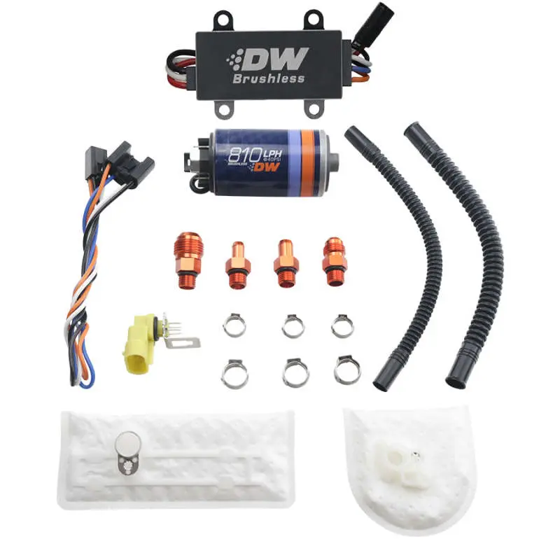 Deatschwerks Dw810 Brushless 810Lph In-Tank Brushless Fuel Pump W/ 9-1002 + Dual Speed Controller 1