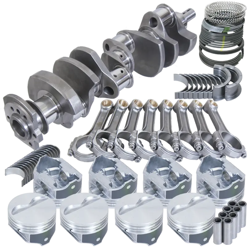 Eagle Chevy 350 1Pc 3.750In Crank 5.700In I-Beam Rod 4.000In Pistons Eagle 168 Tooth Fp Bal Assembly 1