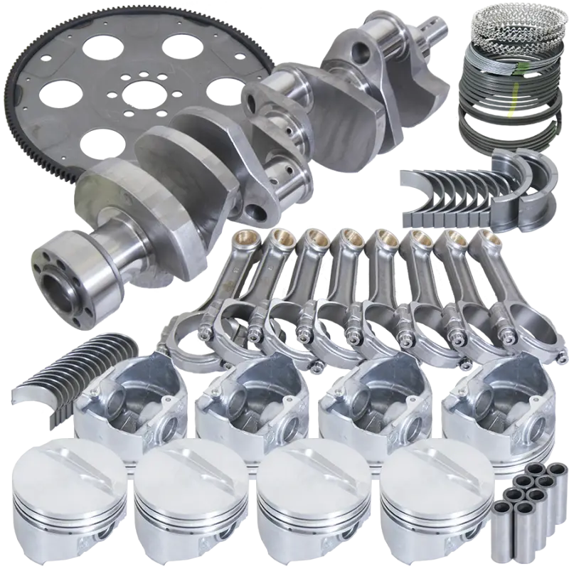 Eagle Chevy 350 1Pc 3.750In Crank 5.700In I-Beam Rods 4.030In Pistons 153 Tooth Fp Balanced Assembly 1