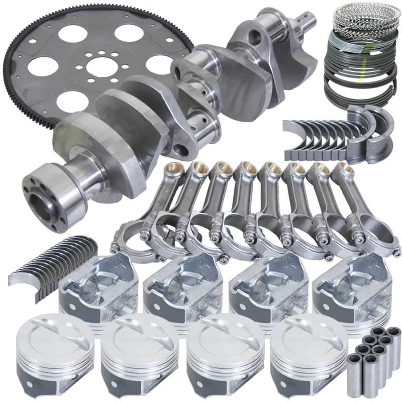 Eagle Chevy 350 1Pc 3.750In Crank 5.700In I-Beam Rods 4.030In Pistons 153 Tooth Fp Balanced Assembly 2