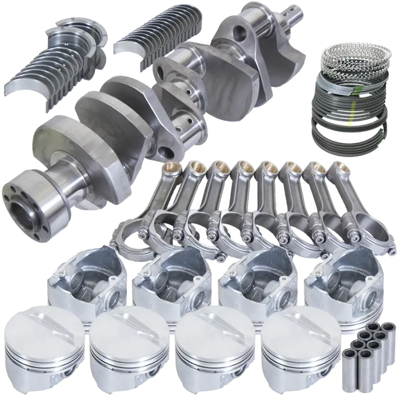 Eagle Chevy 350 1Pc 3.750In Crank 5.700In I-Beam Rods 4.030In Pistons 168 Tooth Fp Balanced Assembly 1