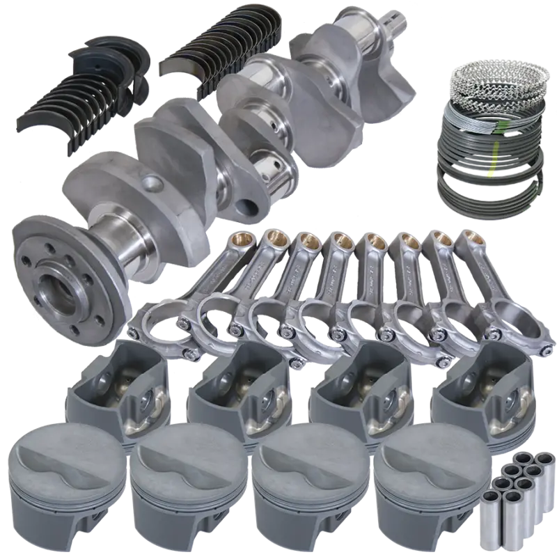 Eagle Chevy 350 3.480In Crank 5.700In I-Beam Rods -5Cc Flat Top 4.060In Pistons Rotating Assembly 1
