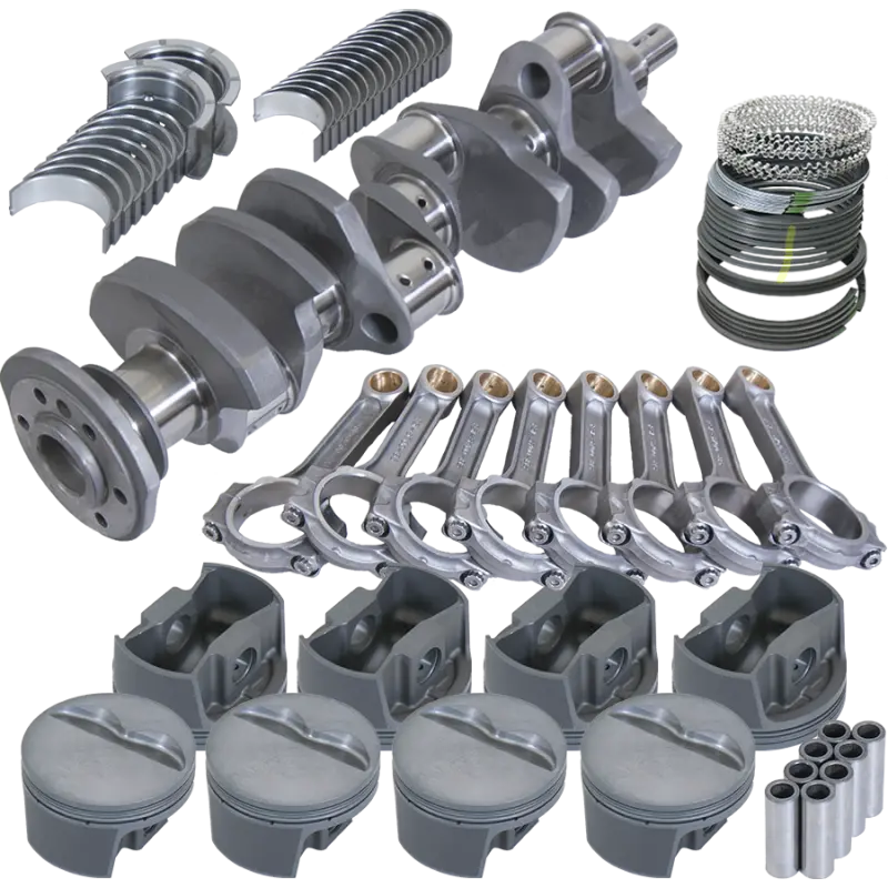 Eagle Chevy 350 3.750In Crank 5.700In I-Beam Rods -5Cc Flat Top 4.030In Pistons Rotating Assembly 1