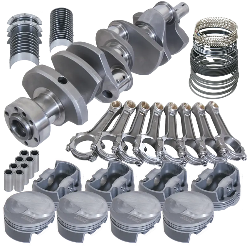 Eagle Chevy 454 1Pc 4.250In Crank 6.385In I-Beam Rods 18Cc Dome 4.350In Pistons Rotating Assembly 1