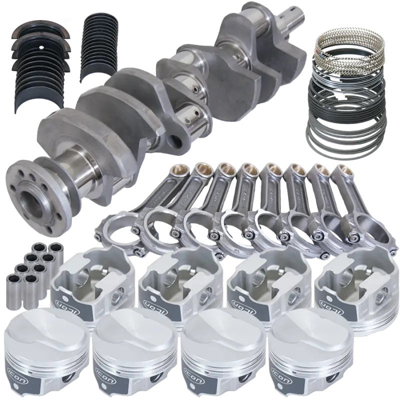 Eagle Chevy 454 4.000In Crank 6.135In I-Beam Rods Closed Chamber 4.350In Pistons Rotating Assembly 1