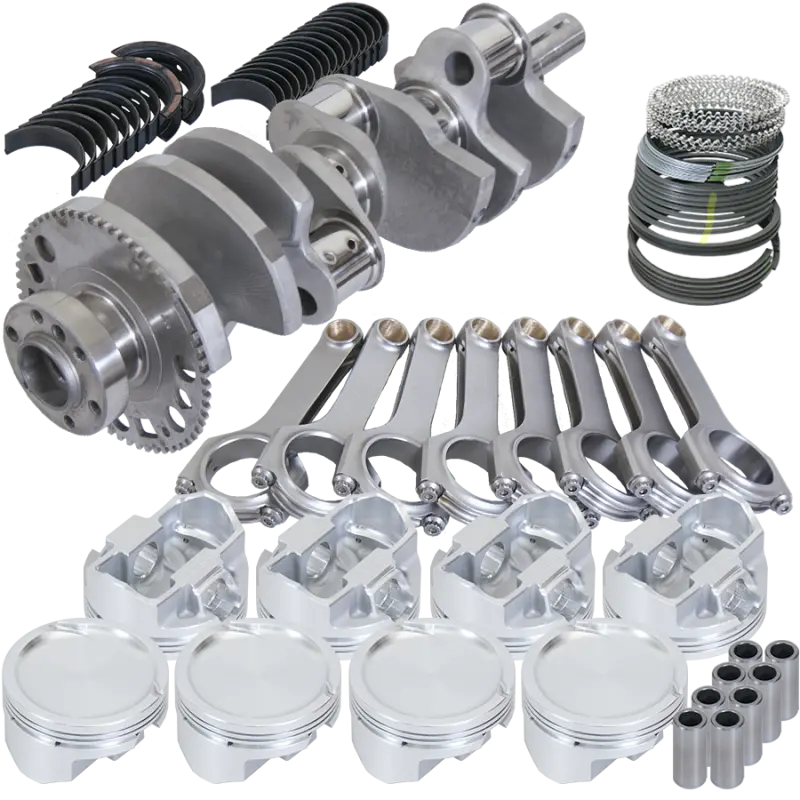 Eagle Chevy Ls 4.8/5.3 4.000In Crank 58 Tth Rlctor 6.125In H-Beam 3.780In Pistons Rotating Assembly 1