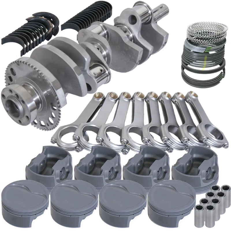 Eagle Chevy Ls2 4.000In Long Snout Crank 58 Tth Rlctor 6.125In I-Beam 4.010In Pistons Rot Assembly 1