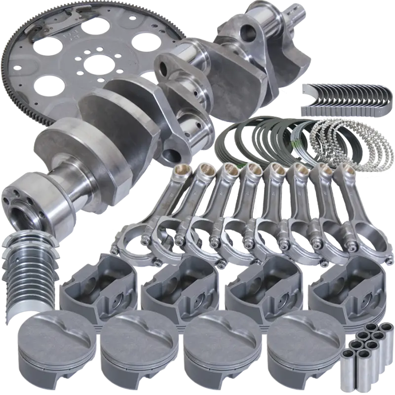 Eagle Chevy Lt1350 1Pc 3.750In Crank 5.700In I-Beam 4.060In Pistons 168 Tooth Fp Balanced Assembly 1