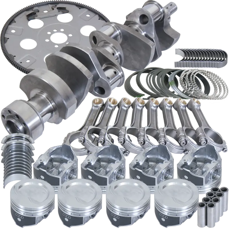 Eagle Chevy Lt1350 1Pc 3.750In Crank 5.700In I-Beam Rods 4.040In Pistons 168 Tooth Fp Bal Assembly 2
