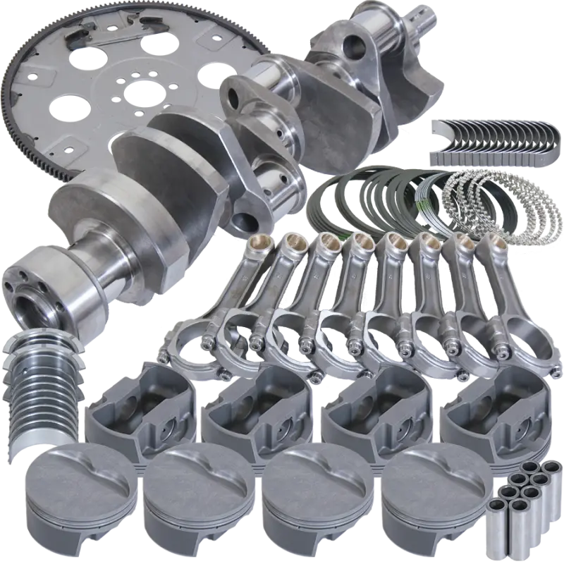 Eagle Chevy Lt1350 1Pc 3.750In Crank 6.000In I-Beam 4.060In Pistons 168 Tooth Fp Balanced Assembly 1