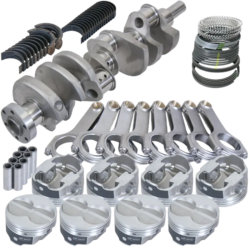 Eagle Ford 289/302 3.400In Crank 5.400In H-Beam -11Cc Flat Top 4.030In Pistons Rotating Assembly 1