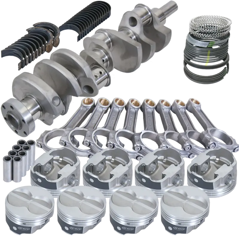Eagle Ford 289/302 3.400In Crank 5.400In I-Beam Rod -11Cc Flat Top 4.030In Pistons Rotating Assembly 1