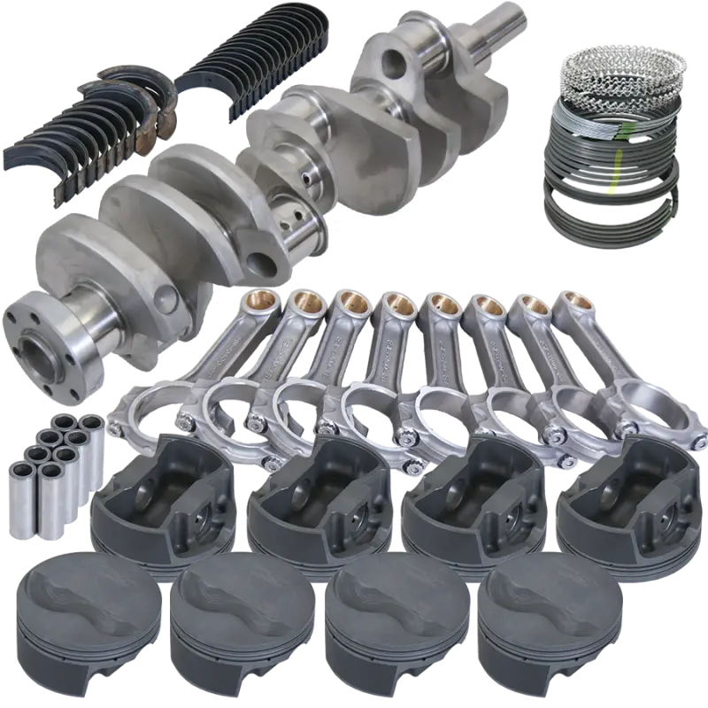 Eagle Ford 289/302 3.400In Crank 5.400In I-Beam Rods -6Cc Flat Top 4.125In Pistons Rotating Assembly 1