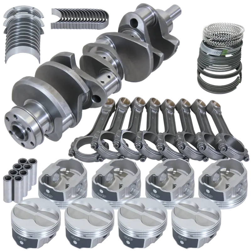 Eagle Ford 351W 4.000In Crank 6.200In I-Beam Rods -11Cc Flat Top 4.060In Pistons Rotating Assembly 1
