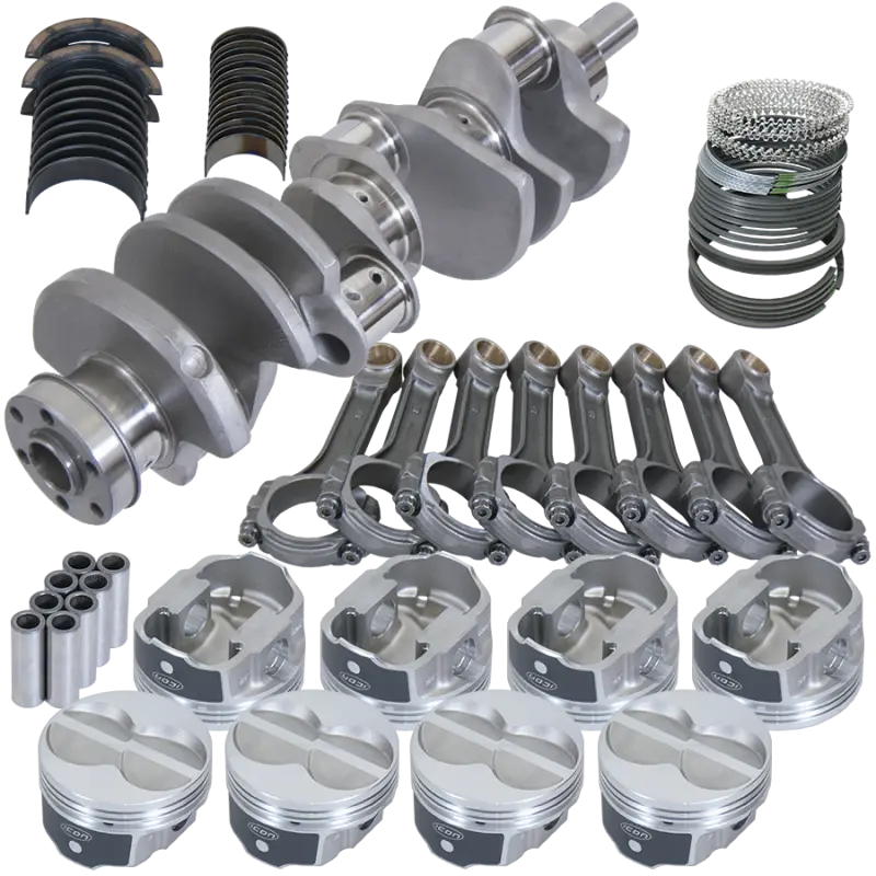Eagle Ford 351W 4.000In Crank 6.200In I-Beam Rods -11Cc Flat Top 4.060In Pistons Rotating Assembly 1