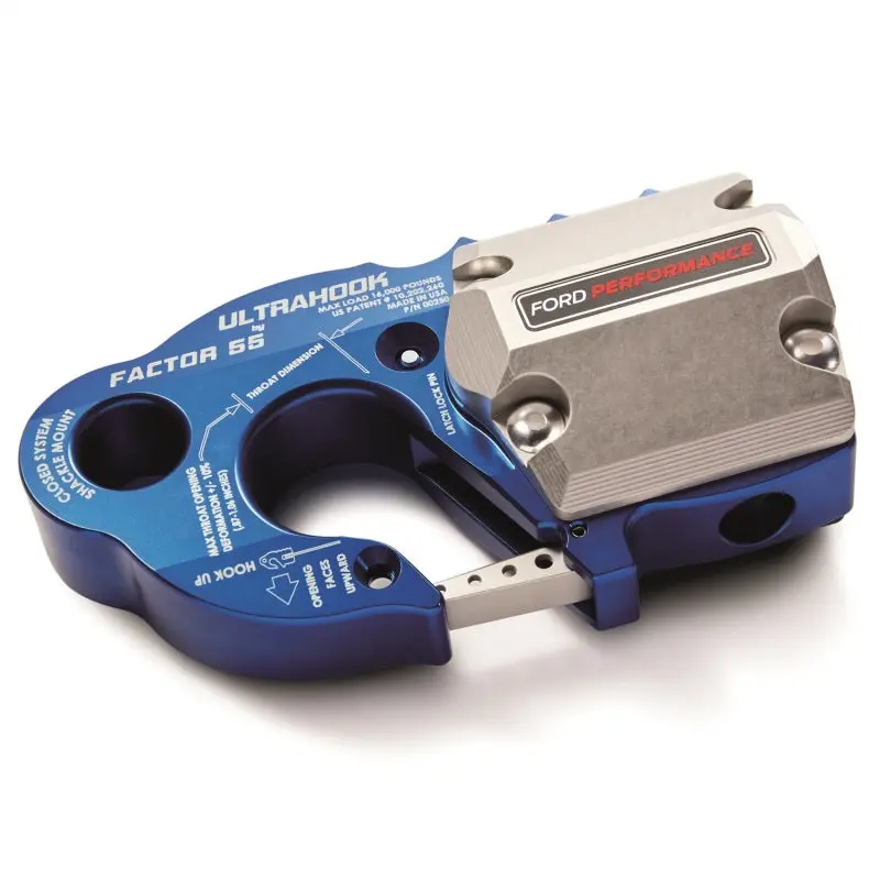 Ford Racing Factor 55 Ultrahook W/Rope Guard - Blue 1