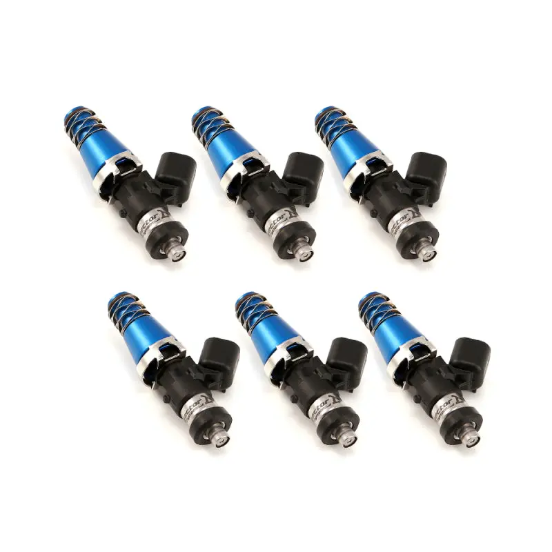Injector Dynamics 1340Cc Injectors - 60Mm Length - 11Mm Blue Top - Denso Lower Cushion (Set Of 6) 1