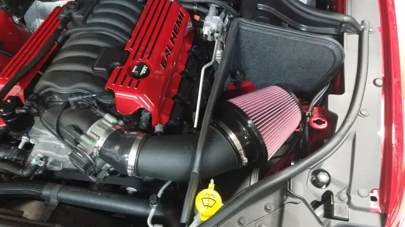 Jlt 12-20 Jeep Grand Cherokee Srt8 6.4L Black Textured Cai Kit W/Dry Filter (12-19 Carb Exempt) 1
