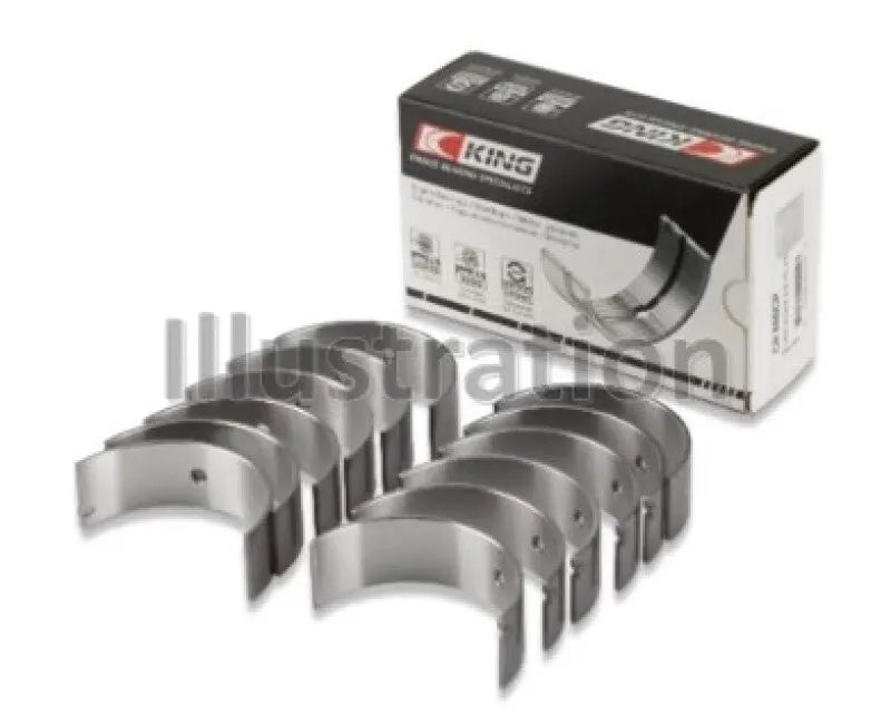 King Engine Bearings Chrysler 226 (3.7L) (Size +0.75Mm) Connecting Rod Bearing Set 1