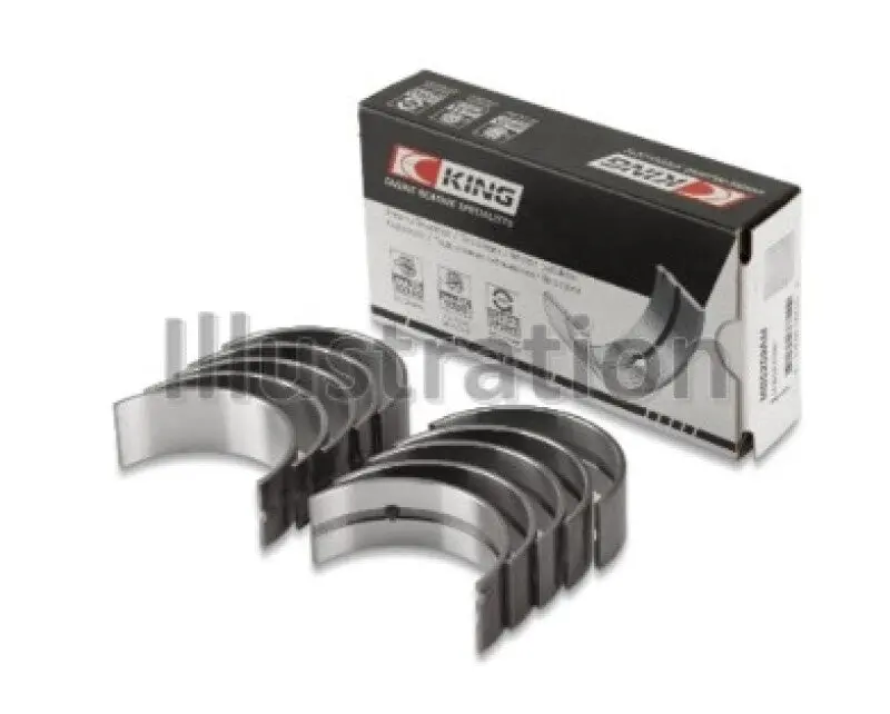 King Engine Bearings Chrysler/Jeep 287Ci 4.7L (Size +1.0Mm) Main Bearing Set 1
