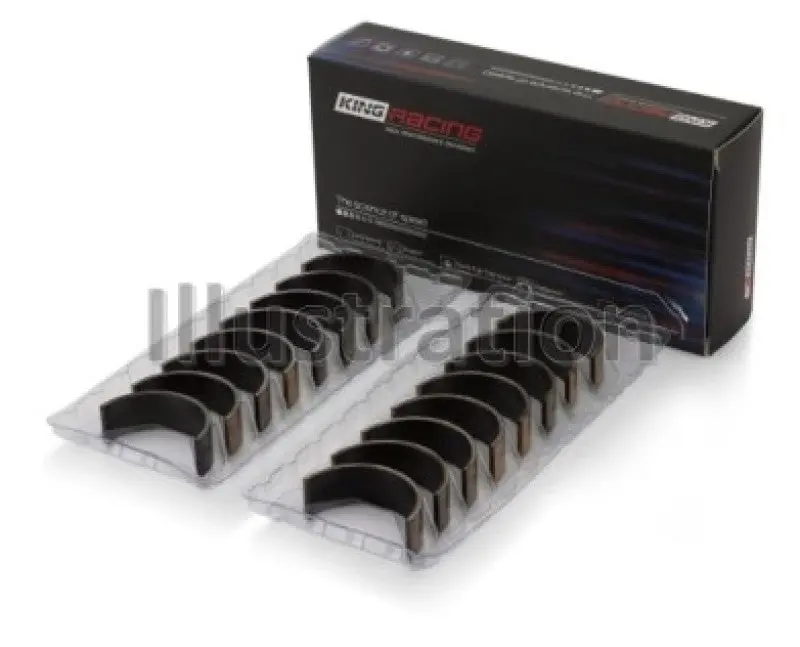 King Engine Bearings Ford 351Ci 5.8L 16V (Size .001) Connecting Rod Bearing Set 1