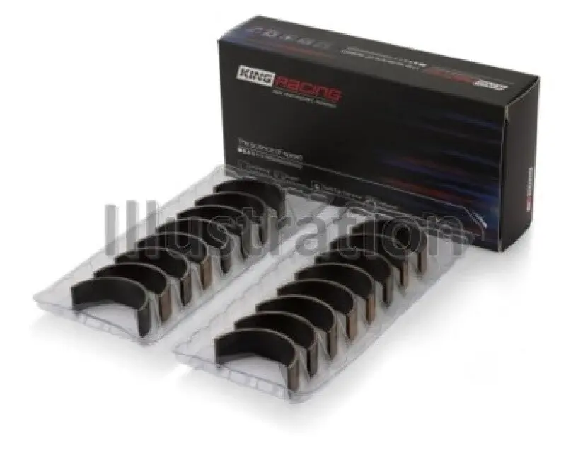 King Engine Bearings Ford Prod V8 4.6L/5.4L Performance Rod Bearing Set - Size +0.25Mm 2