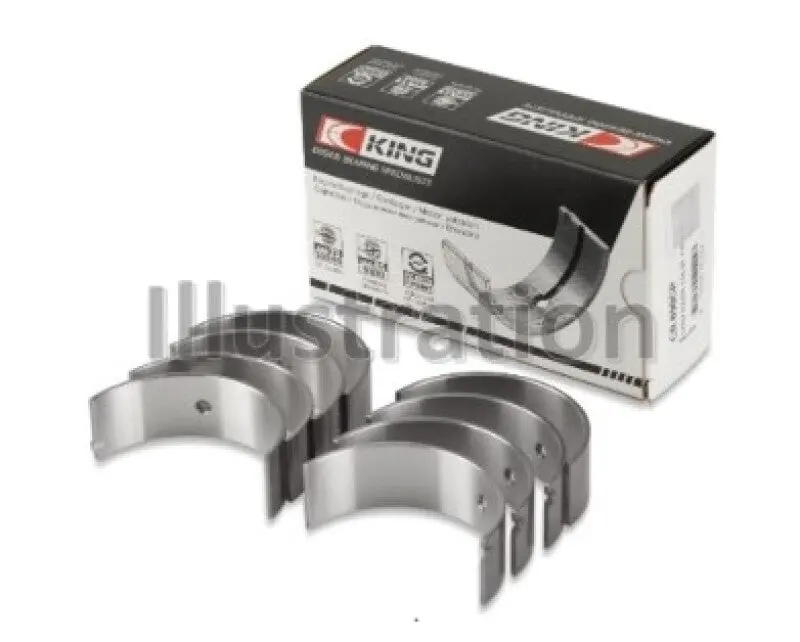 King Engine Bearings Isuzu 4Je1/4Jc1/4Jd1/D201/4Ja1 (Size +0.75Mm) Connecting Rod Bearing Set 1