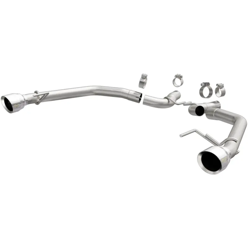 Magnaflow 2015-2017 Ford Mustang V6 3.7L Race Series Axle Back W/ Dual Polished Tips 1