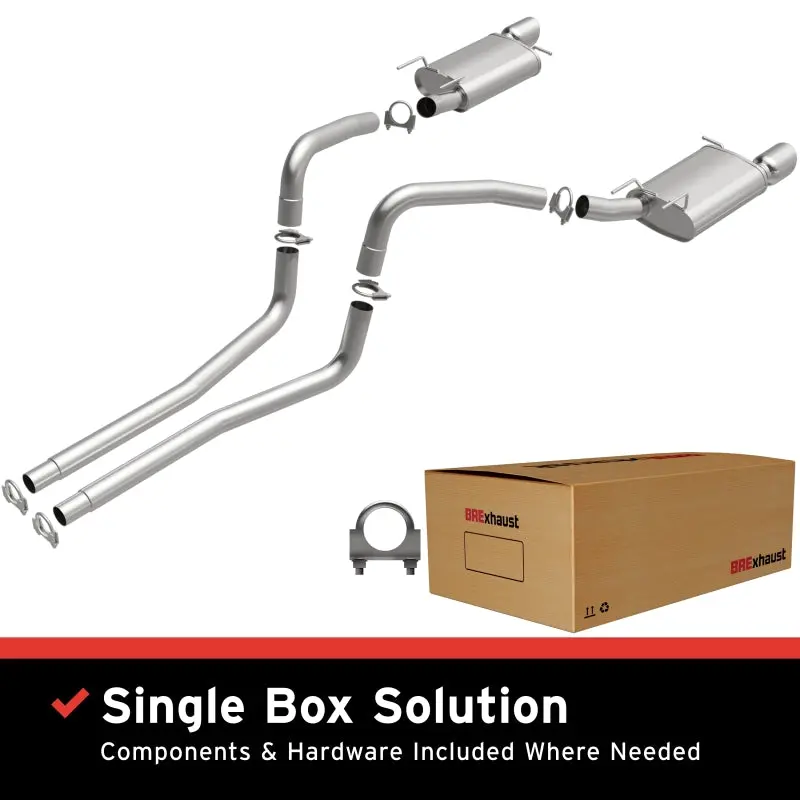 Magnaflow Bre Exhaust Kit 11-14 Ford Mustang 3.7L 1