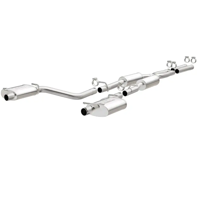 Magnaflow Cat-Back Ss 2.5In Dual Split Rear Exit (Oem Tips) 15-16 Dodge/Chrysler Charger/300 5.7L V8 1