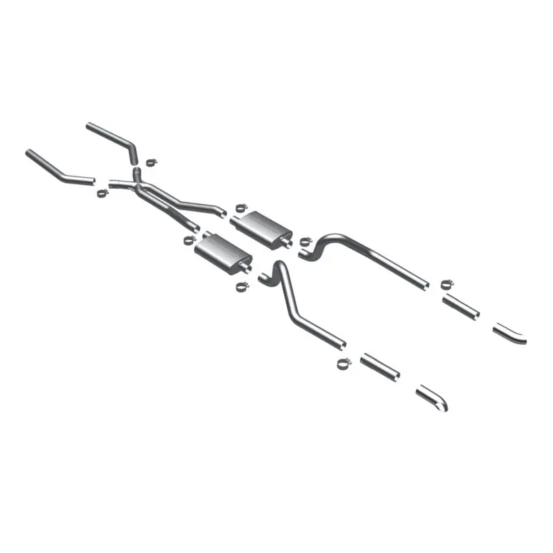 Magnaflow Sys C/B 67-70 Mustang 2.50Inch W/Tru-X 1