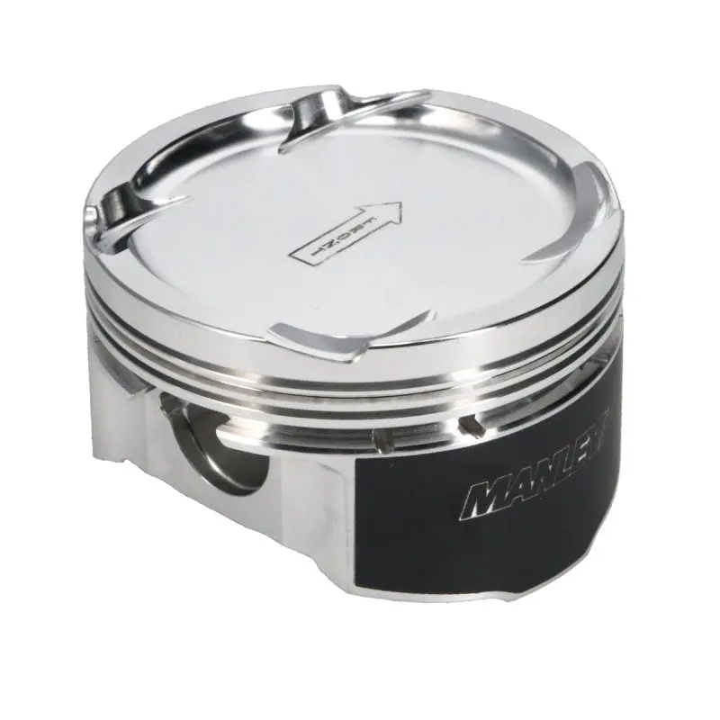 Manley 03-06 Evo Viii/Ix 86.5Mm Bore +1.5Mm Os 8.5/9.0 Cr Dish (Extreme Duty) Pistons W/Rings - 4 1