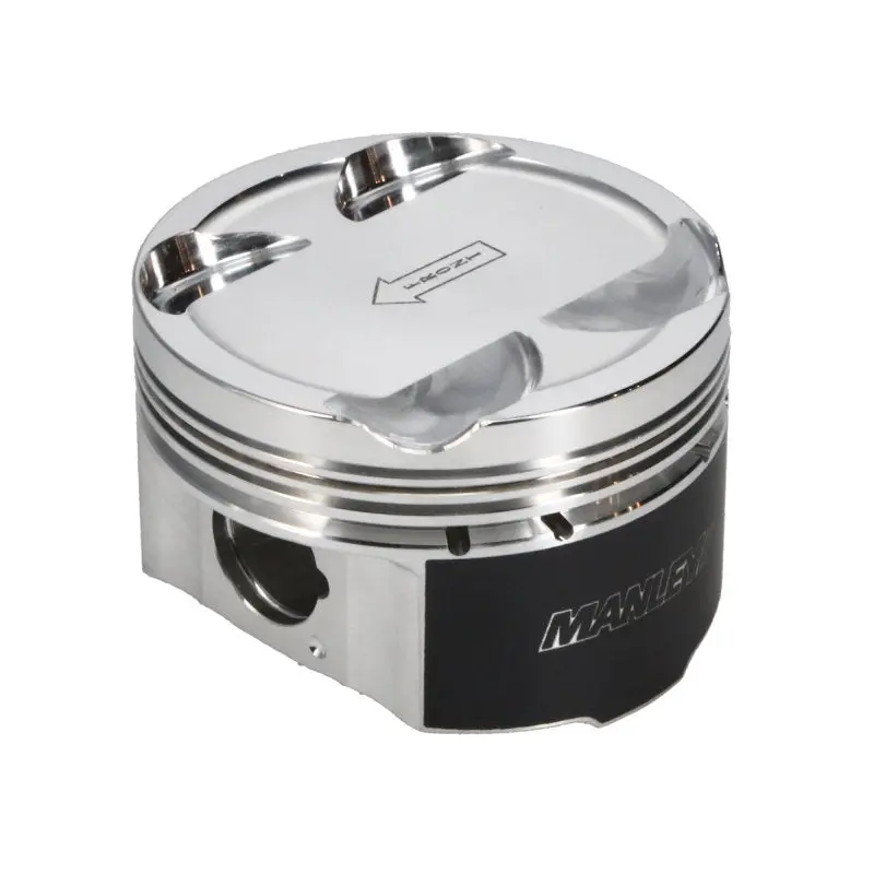 Manley 93-98 Toyota Supra Turbo (2Jzgte) 86Mm Std Bore 9:1 Dish Extreme Duty Piston Set With Ring 1