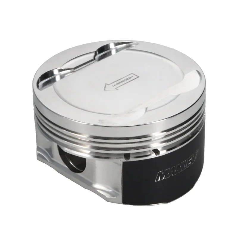Manley Ford 3.7L Cyclone V6 3.770In Bore 1.239In Comp Height +2.0Cc Extr Duty Piston Set - Set Of 6 1