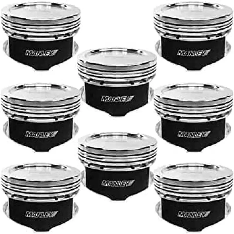 Manley Ford 4.6L (3Valve) 3.572 Bore 6.5Cc Platinum Series Dish Piston Set 1