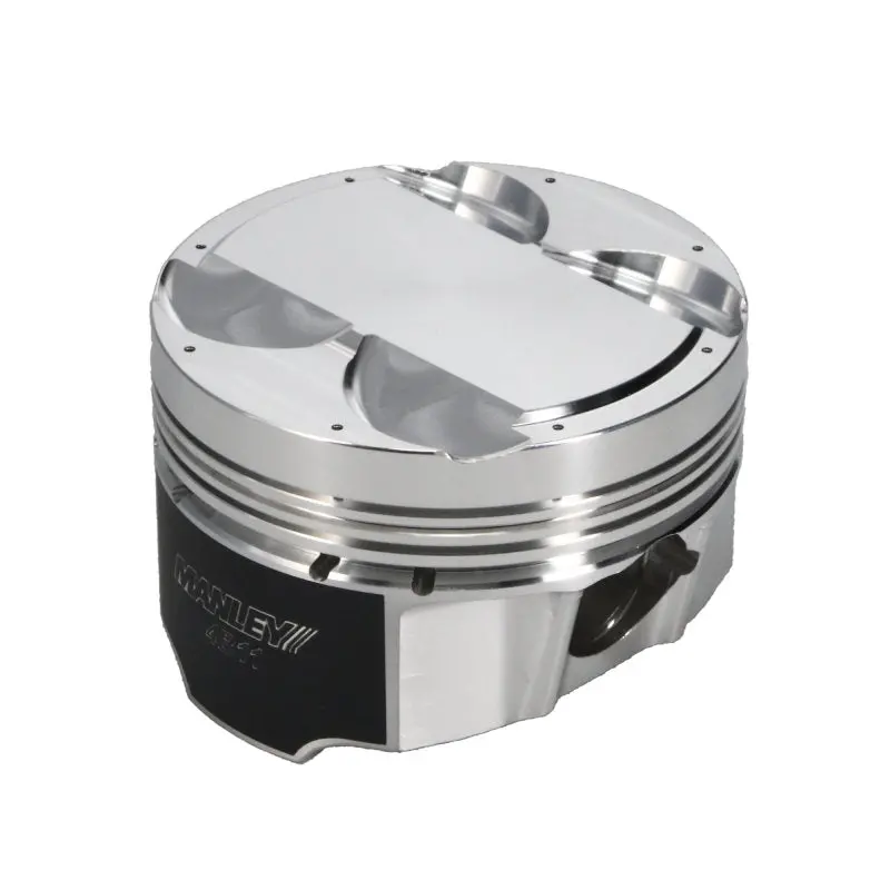 Manley Mitsubishi 4B11 86.5Mm Bore 10.0:1 Cr +2Cc Dome Turbo Tuff Piston Set W/ Rings 2