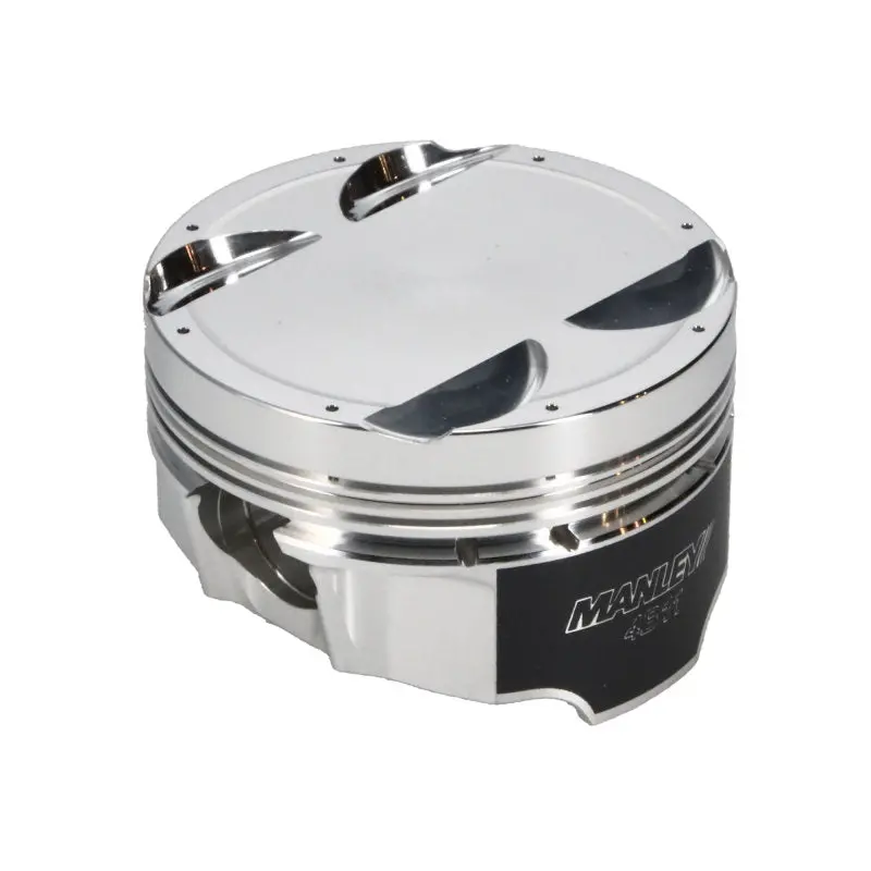 Manley Mitsubishi 4B11 86Mm Bore 9.0:1 Cr -5Cc Dish Turbo Tuff Piston Set W/ Rings 1