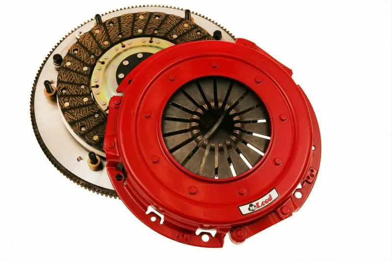 Mcleod Rxt Twin Disc Clutch Kit 18-23 Ford Mustang Rxt 1 1/8 X 26 Spline 164T 8 Bolt Al Flywheel 1